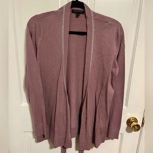 BANANA REPUBLIC Purple cardigan with silver detail
